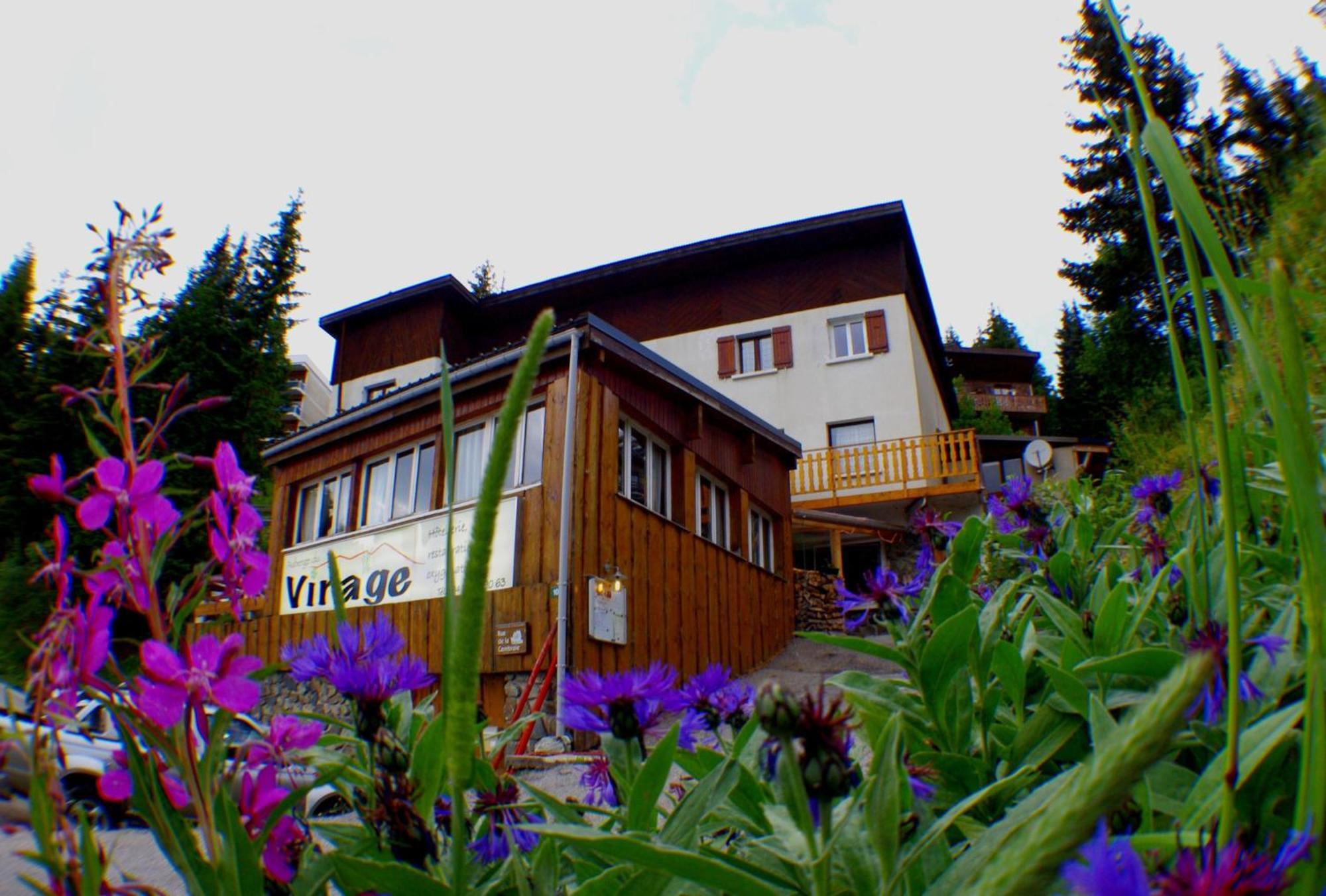 Auberge Restaurant Du Virage 샴루스 외부 사진