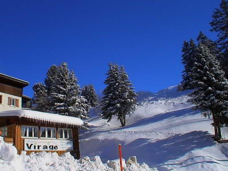 Auberge Restaurant Du Virage 샴루스 외부 사진