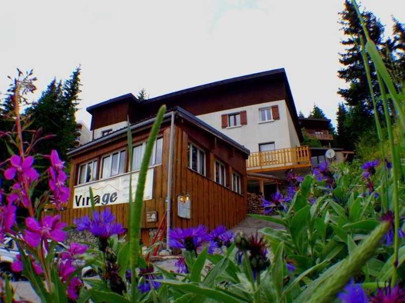 Auberge Restaurant Du Virage 샴루스 외부 사진